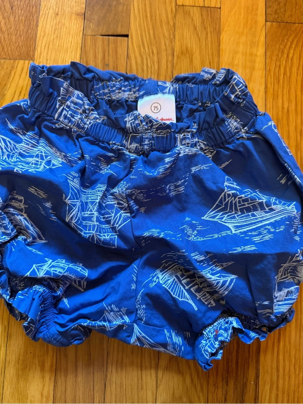 Hanna andersson Blue Nautical Toddler  Set